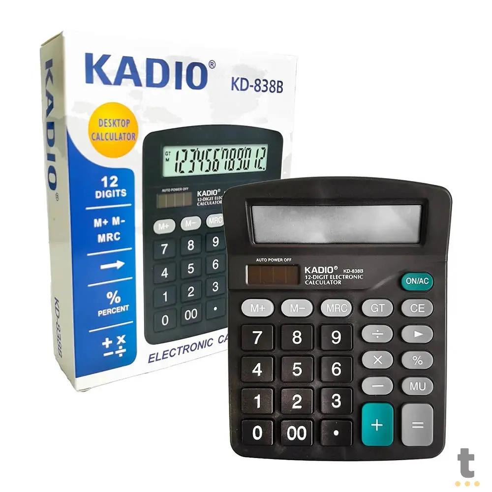 Calculadora De Mesa Kadio 12 Digitos - KD-838B Truedata